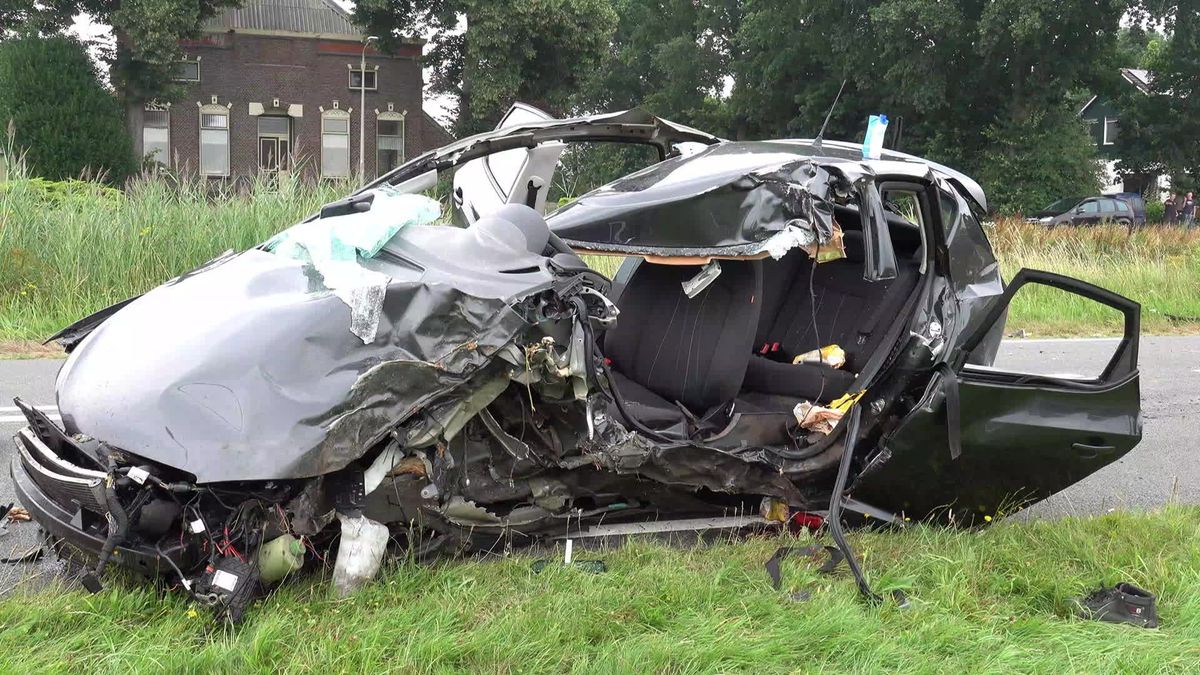 Ernstig ongeluk op N377 bij De Krim