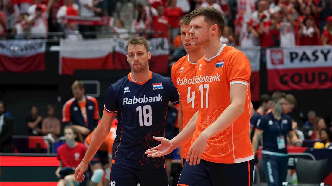 Volleyballers lijden eerste EK-nederlaag tegen wereldkampioen Polen