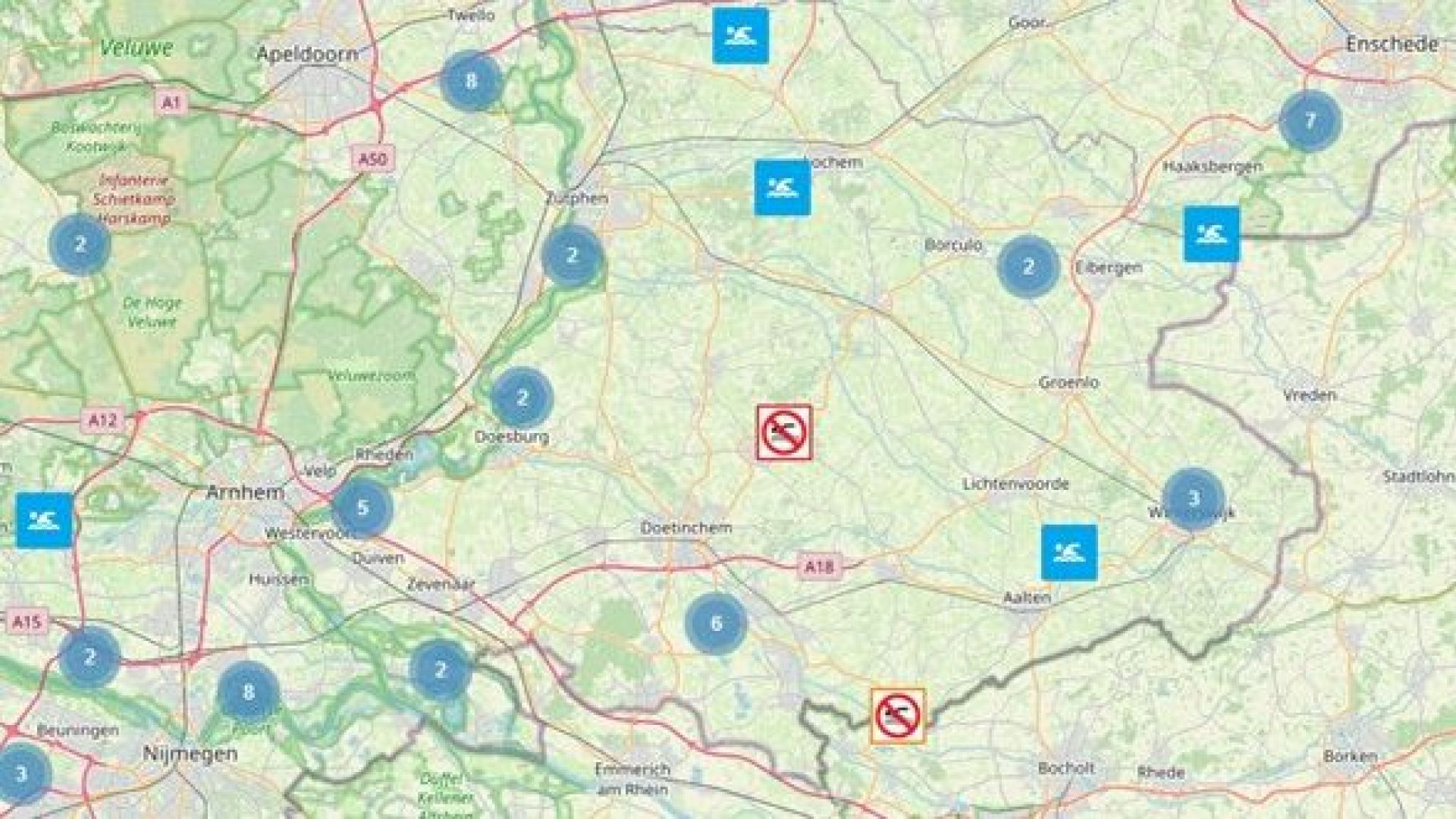 Op www.zwemwater.nl vind je de actuele waterkwaliteit bij jou in de buurt.