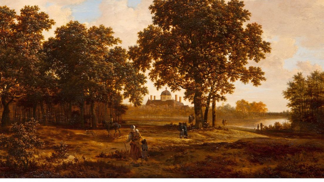 Joris van der Haagen. Het Haagse Bos met gezicht op Paleis Huis ten Bosch. Foto ANP