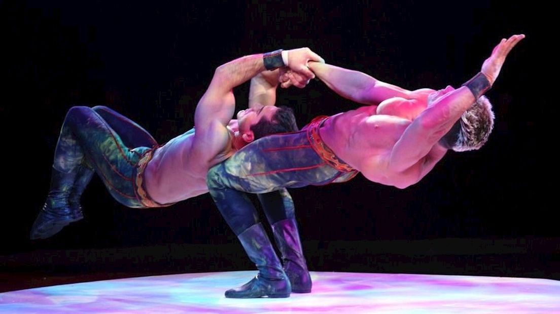 Een sterke act op het circusfestival