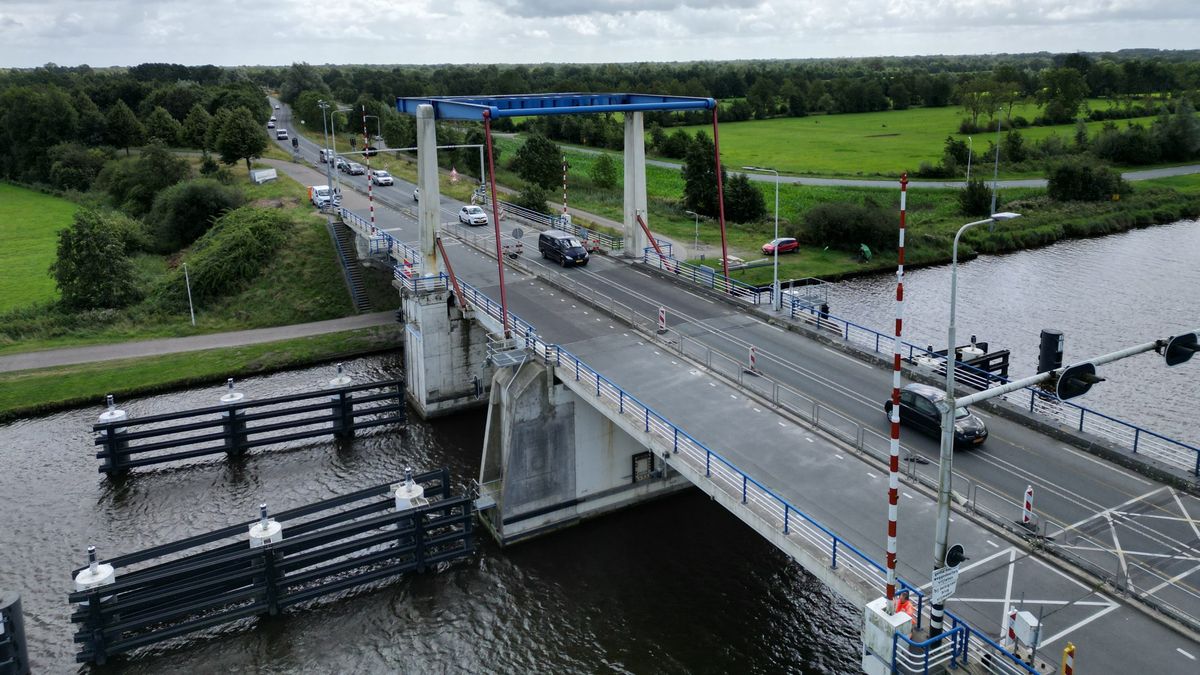 Brug Kootstertille door werkzaamheden tot en met 4 september afgesloten