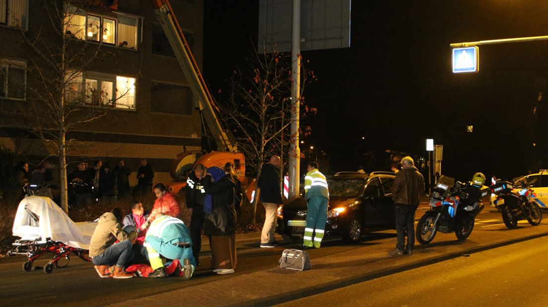 Moeder en dochter aangereden in Leiden