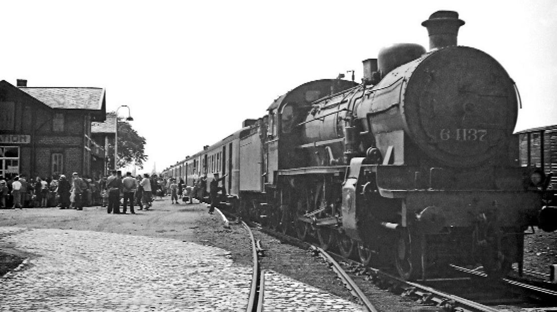 De vroegere trein naar Terneuzen