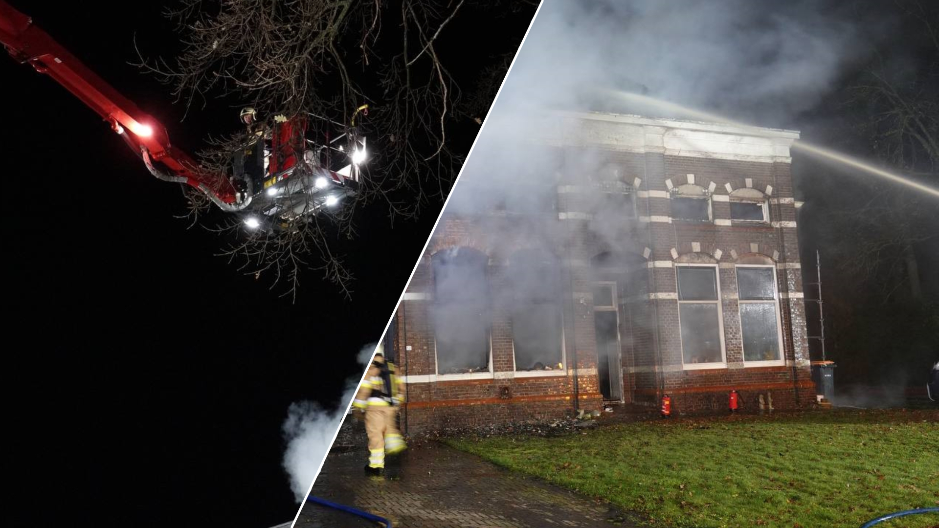 Sein Brand Meester Gegeven Bij Blussen Uitslaande Brand In ...