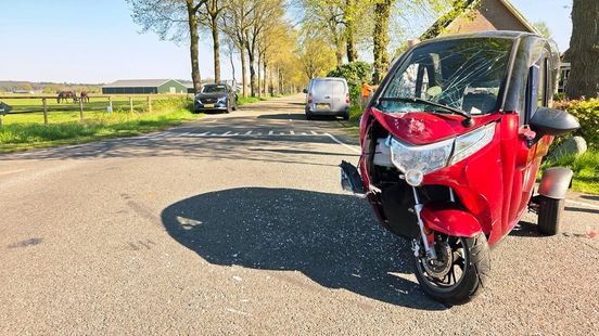 Ongeval met elektrische driewieler in Dalmsholte. Ongeval met elektrische driewieler in Dalmsholte.