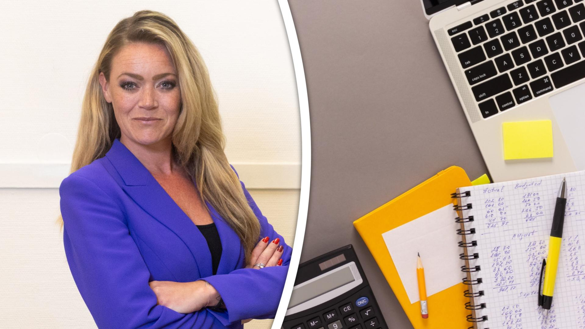 Estelle van de stichting EsSaJo helpt arme gezinnen aan schoolspullen