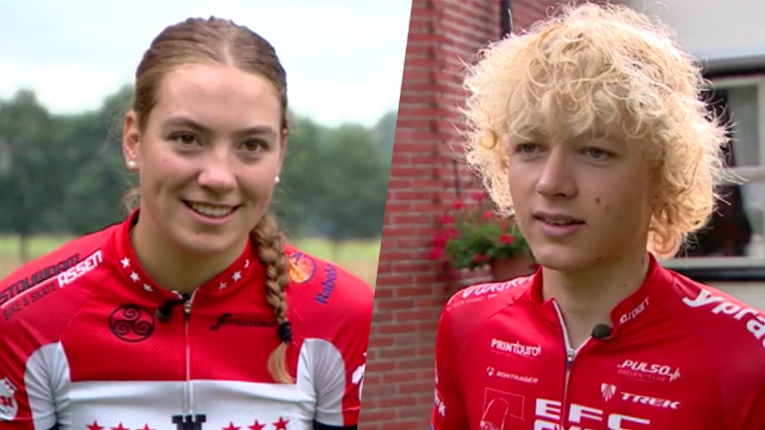 Meike Uiterwijk Winkel en Adne Koster gaan naar het EK (Rechten: RTV Drenthe)