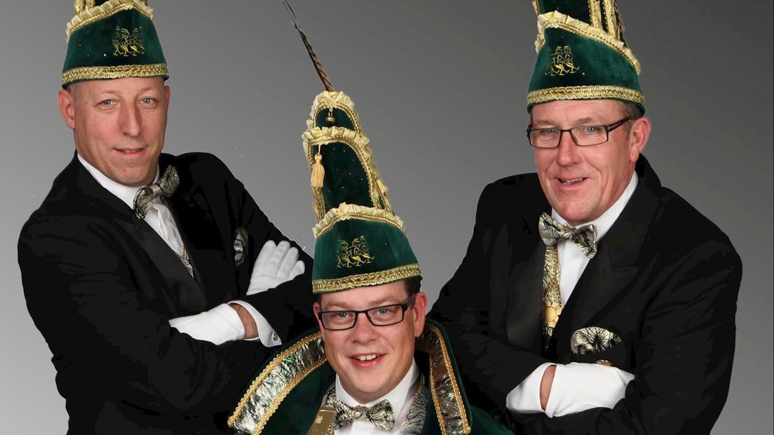 Hooghedentrio van De Weidemennekes