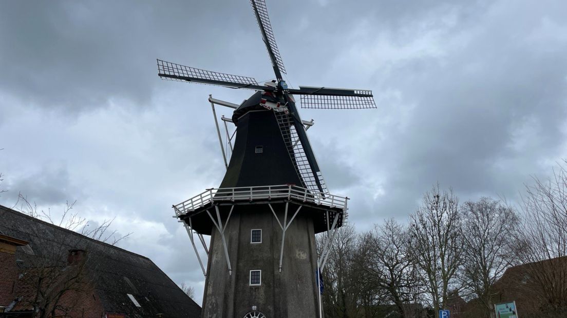 Molen 'De Lelie' in Eenrum