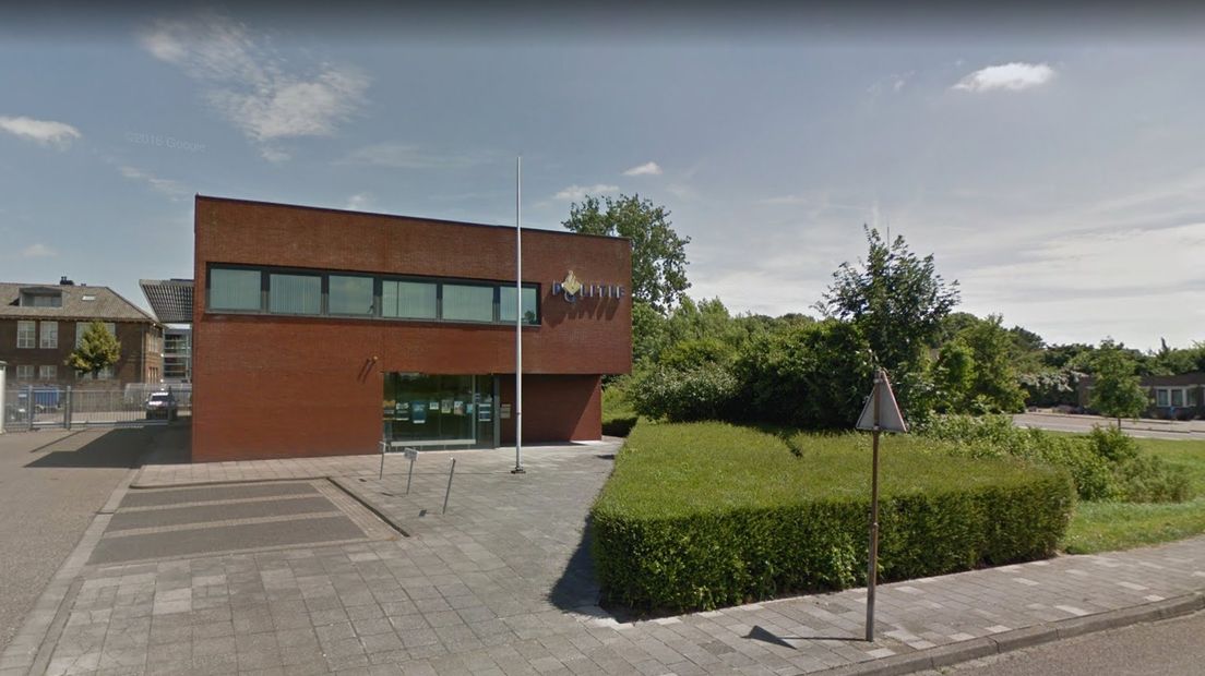 Het politiebureau in Oostburg.