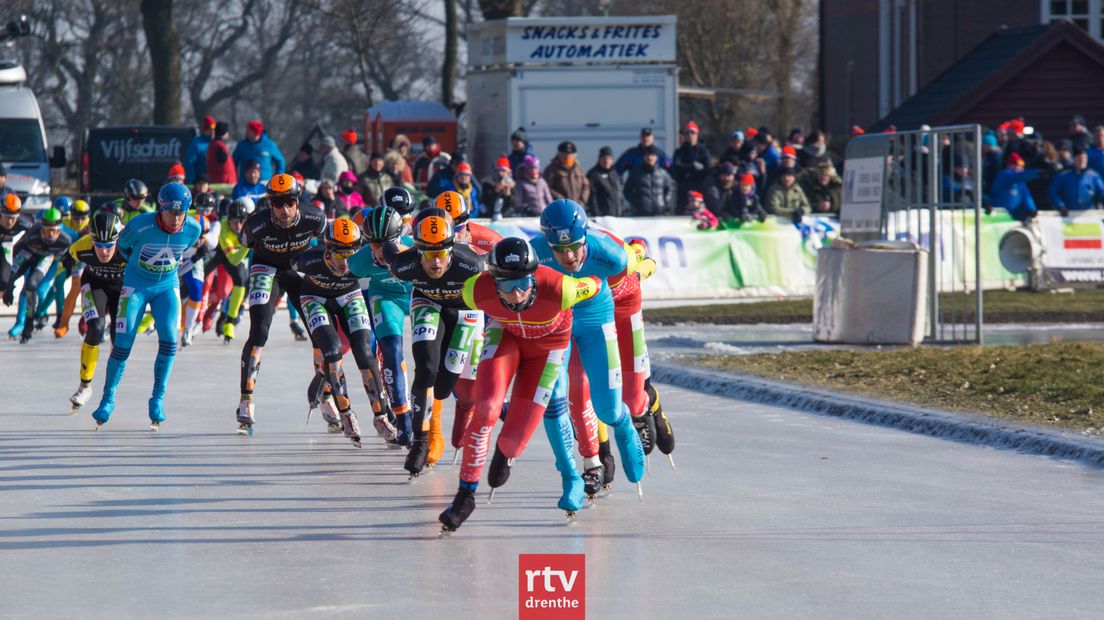 In Noordlaren was de derde en laatste marathon in de driedaagse (Rechten: Kim Stellingwerf)