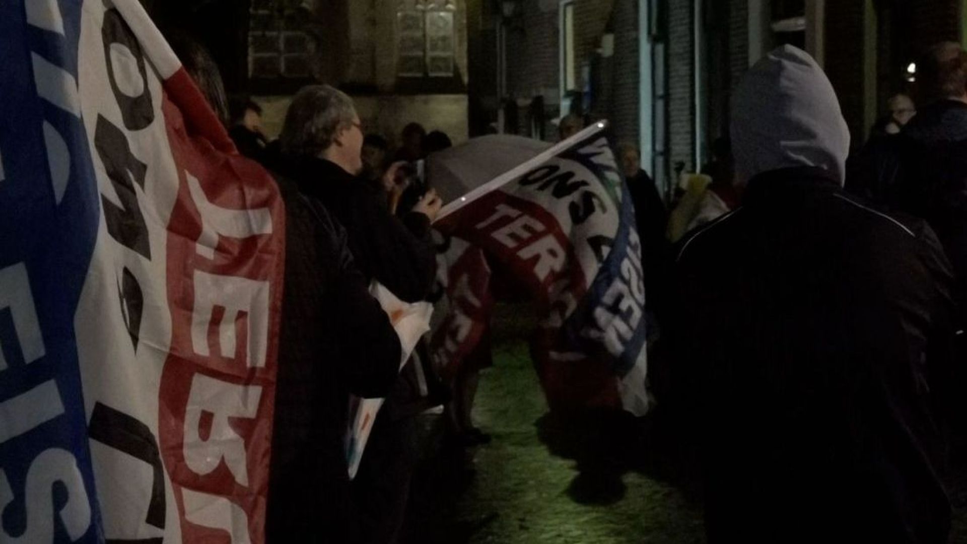 Lawaaiprotest in Aalten rustig verlopen.