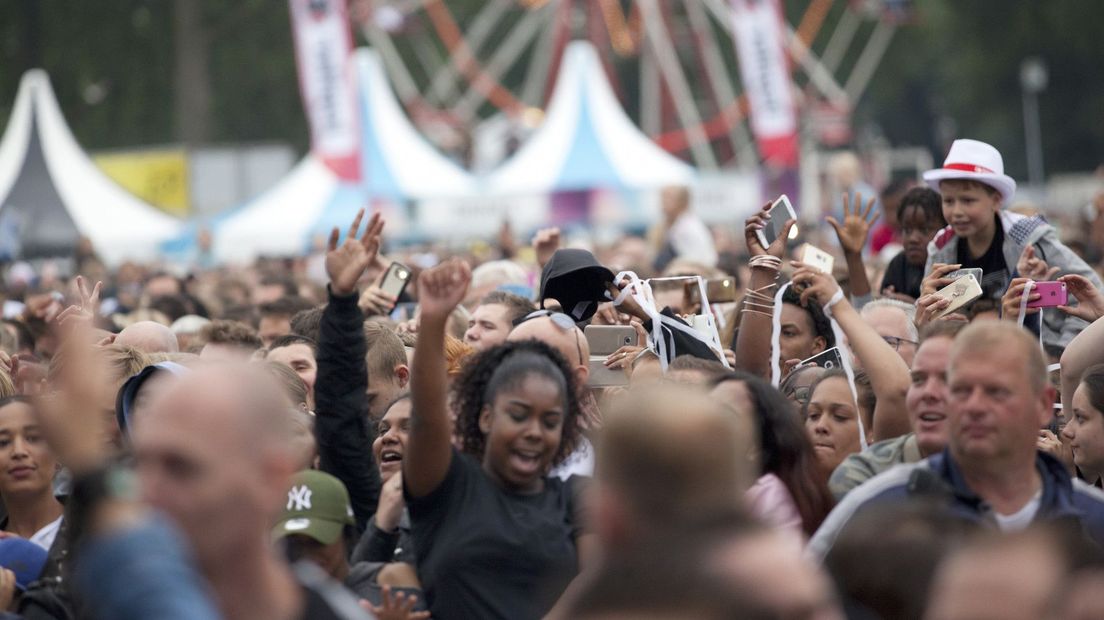 Een eerdere editie van Parkpop