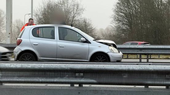 Ongelukken zorgen voor lange files