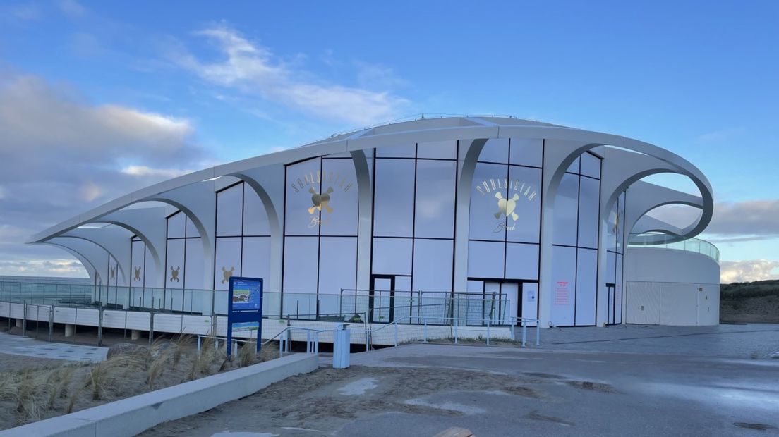 Paviljoen van Soulsistah op de Noordboulevard van Scheveningen