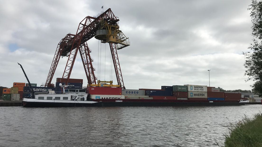 Wanneer grotere schepen naar Meppel kunnen varen, levert dat extra banen op (Rechten: Serge Vinkenvleugel/RTV Drenthe)