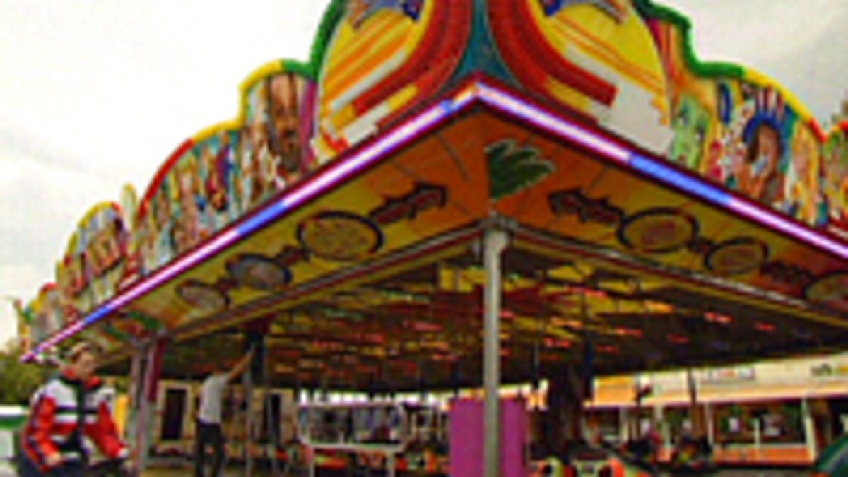 Kermis zonder attracties in Ulestraten