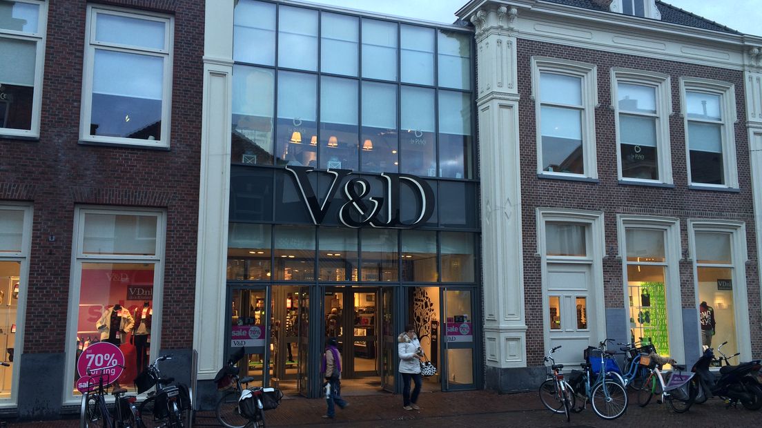 V&D in Meppel (archieffoto RTV Drenthe)