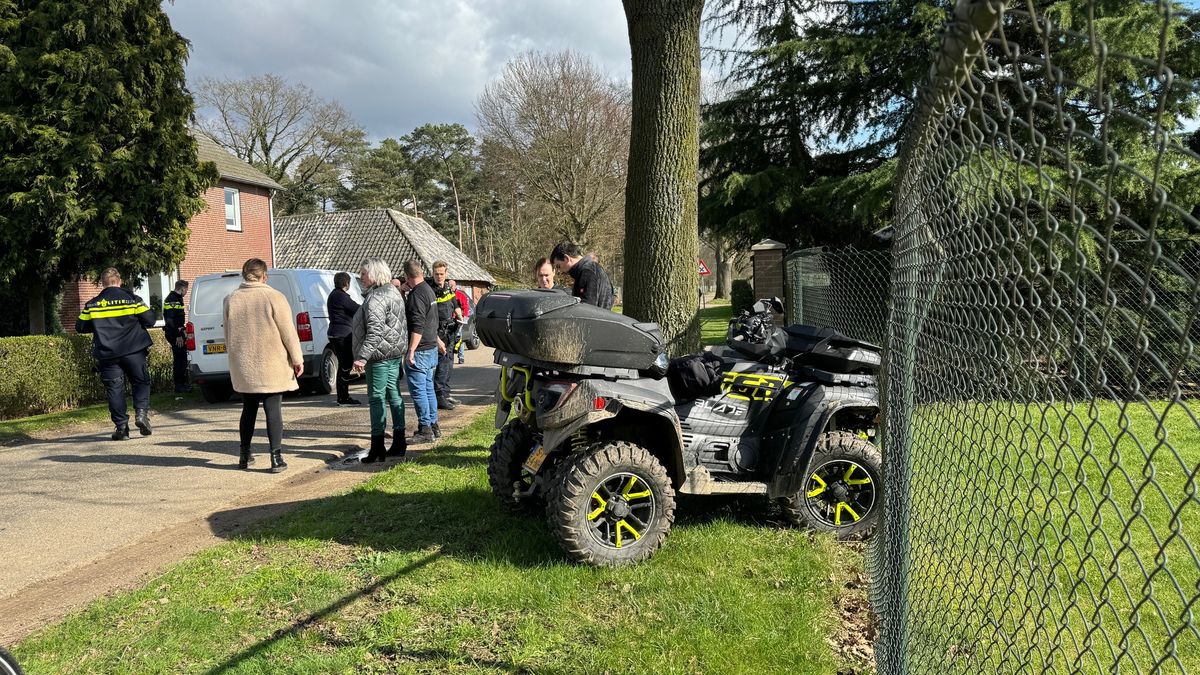 Quadrijder gewond bij aanrijding in Posterholt