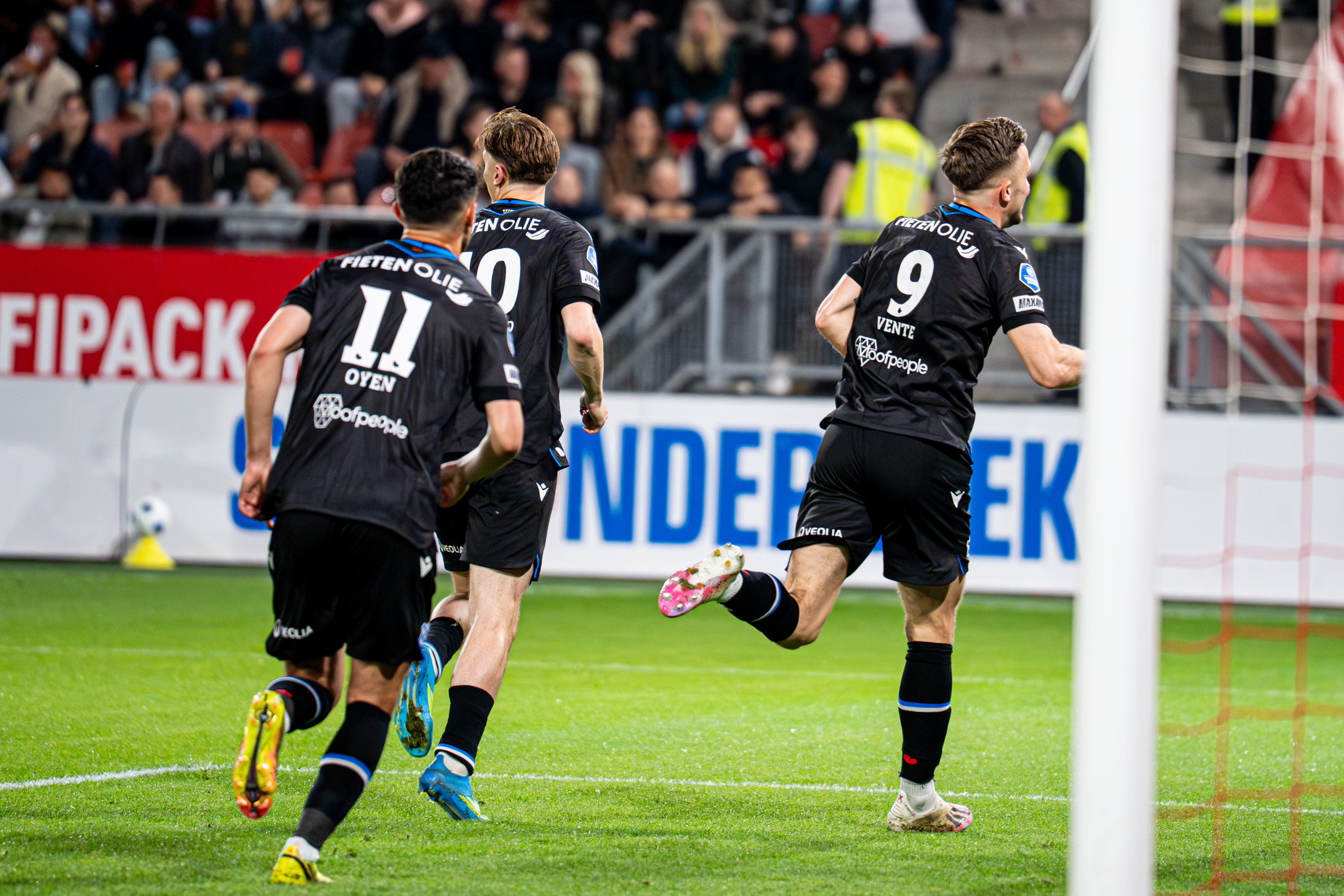 Dylan Vente makke de 1-1