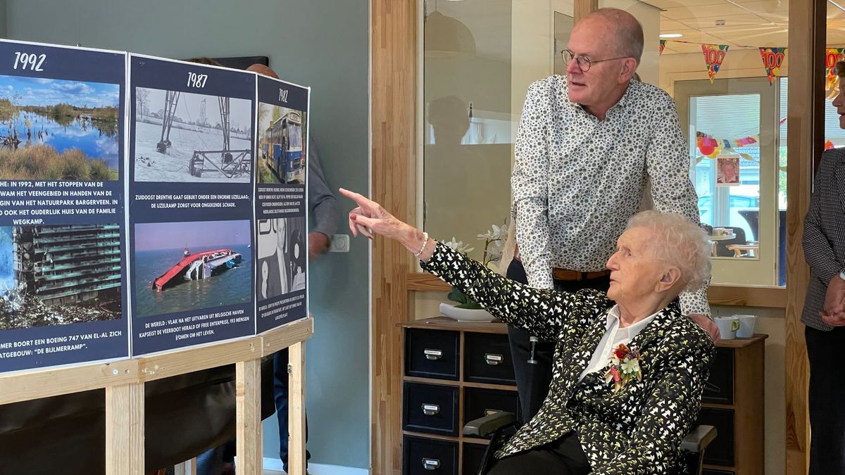 Siena Voppen uit Nieuw-Schoonebeek viert 100ste verjaardag in woonzorgcentrum van eigen dochters