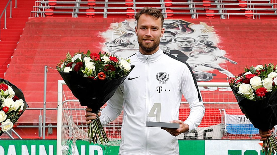 Sander van de Streek was won de trofee twee seizoenen geleden