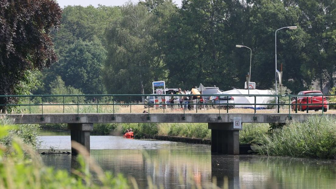 De politie verricht onderzoek