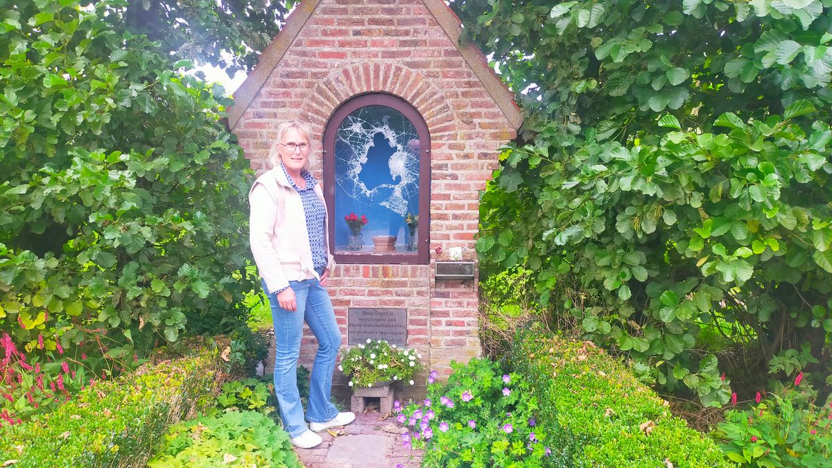 Raam kapel in Ovezande ingeslagen voor Mariabeeldje: 'We zijn er echt door ontdaan'