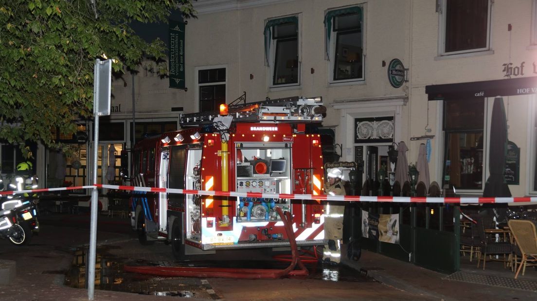 Gasten moeten restaurant verlaten na keukenbrand