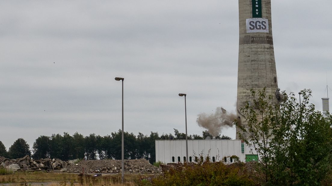 Tientallen kilo's springstof deden de torens ontploffen (Rechten: Fred van Os/RTV Drenthe)