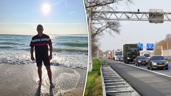 Collega's versierden zijn bureau, maar Rénaldo vierde zijn verjaardag op de A28 Home