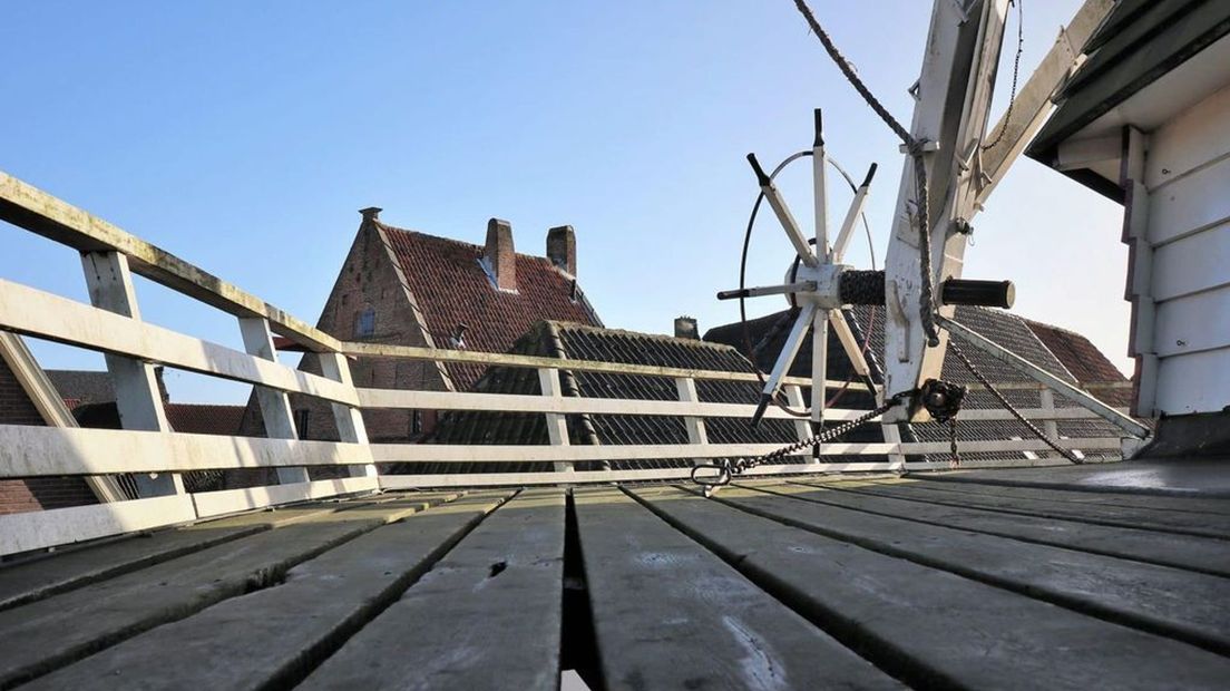 Stelling molen de Fortuin in Hattem wordt vervangen