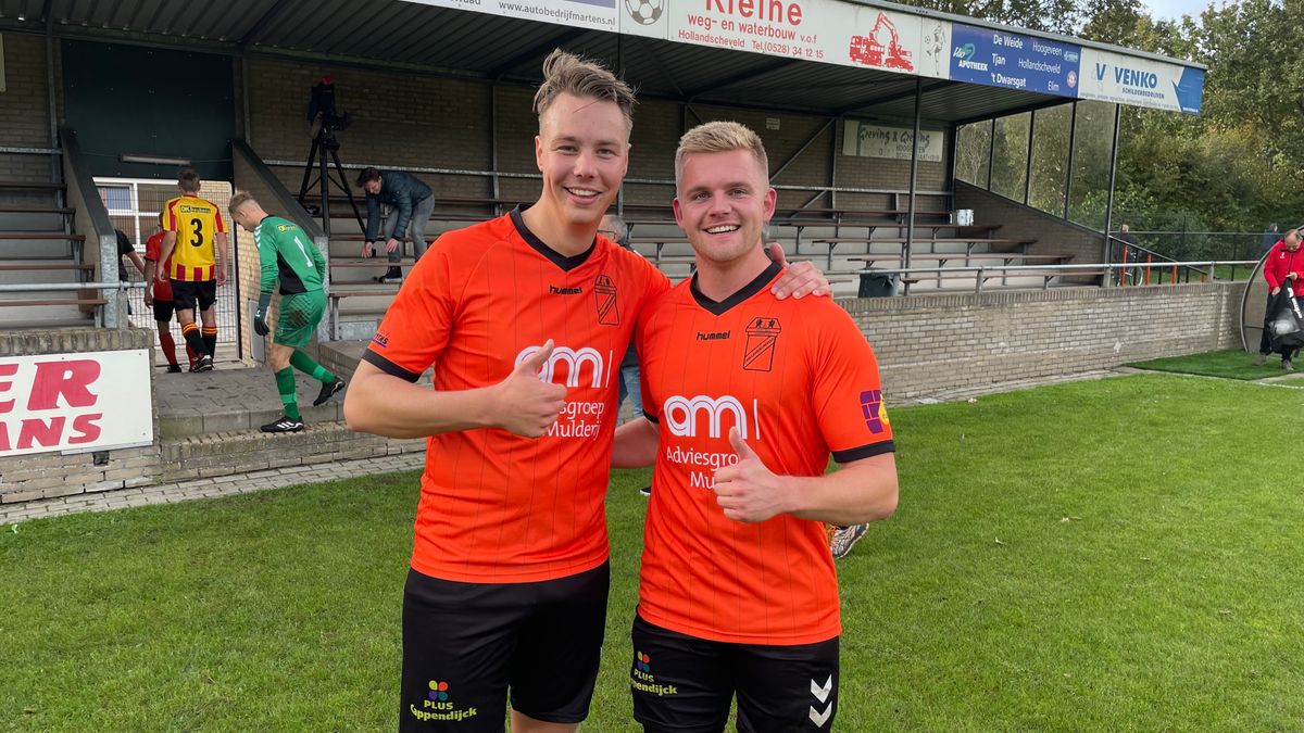 Roy Strijker van VV Hollandscheveld is topscorer van Nederland: 'Ik sta gewoon vaak op de goede plek