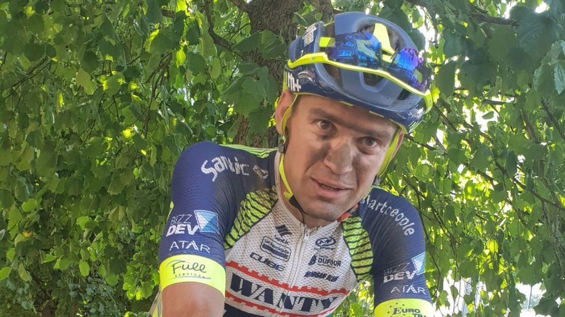 Marco Minnaard fietst uit na Roubaix