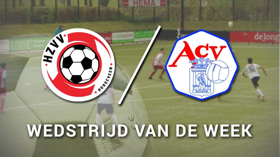 HZ|VV - ACV is morgen live te zien op TV Drenthe