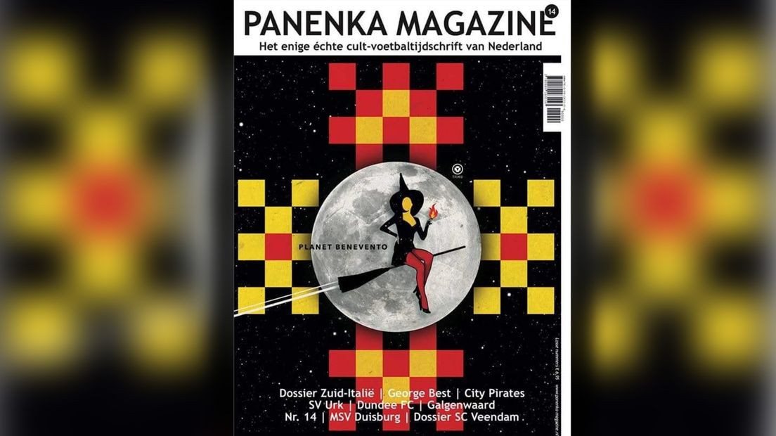 De meest recente Nederlandse uitgave van voetbalblad Panenka