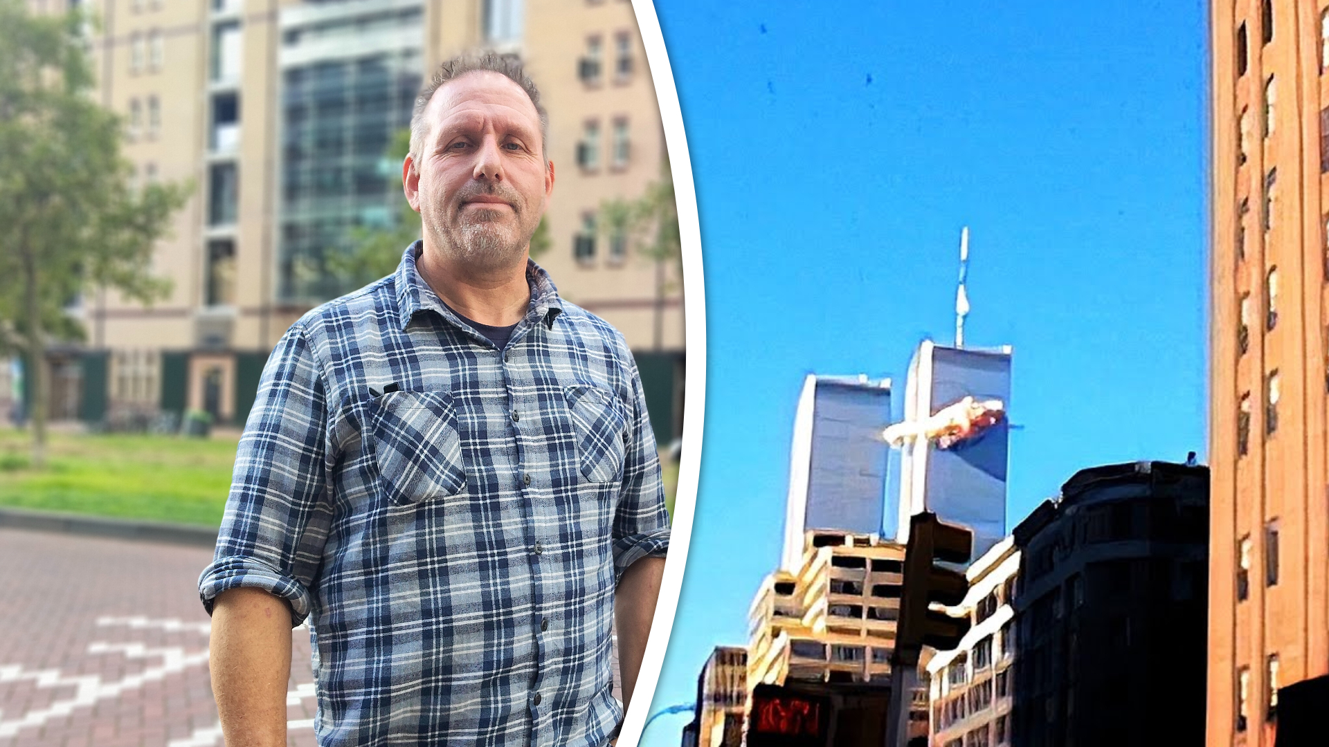 Voor Ruud van Rooijen is er na 9/11 wel iets veranderd: "Ik leef meer met de dag."