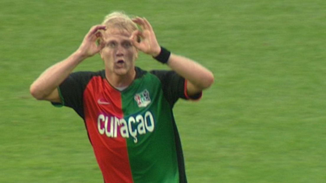 NEC heeft een fraaie 3-2 overwinning geboekt thuis tegen FC Groningen.