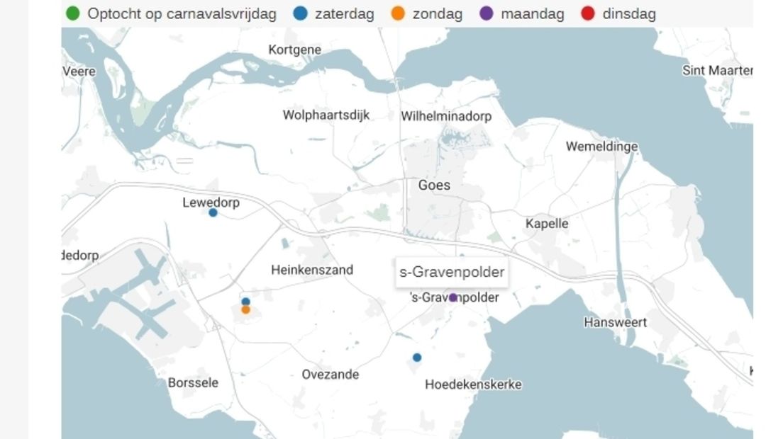 Carnavalsoptocht 's-Gravenpolder