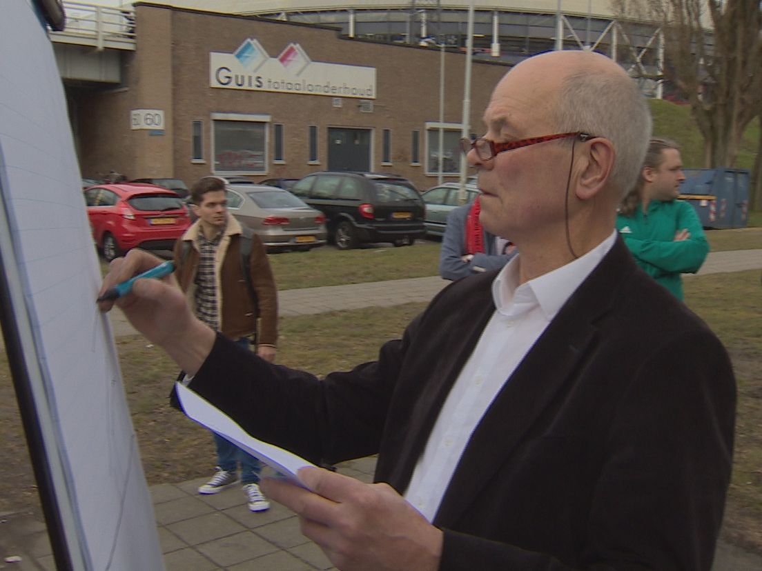 Professor Hennes de Ridder van de TU in Delft