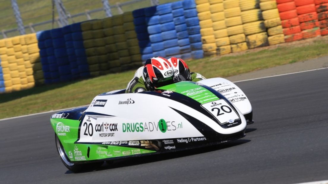 Endeveld en Remme op weg naar de achtste plaats in Le Mans (Rechten: Mark Walters)