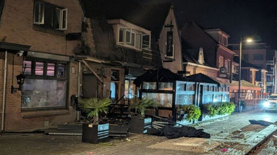 Grote schade na explosie bij coffeeshop