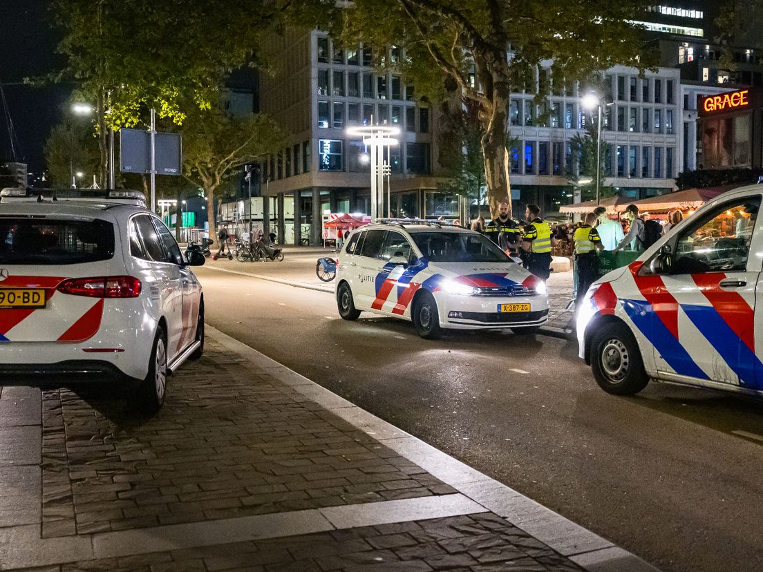 Politie komt ter plaatse na melding vechtpartij.