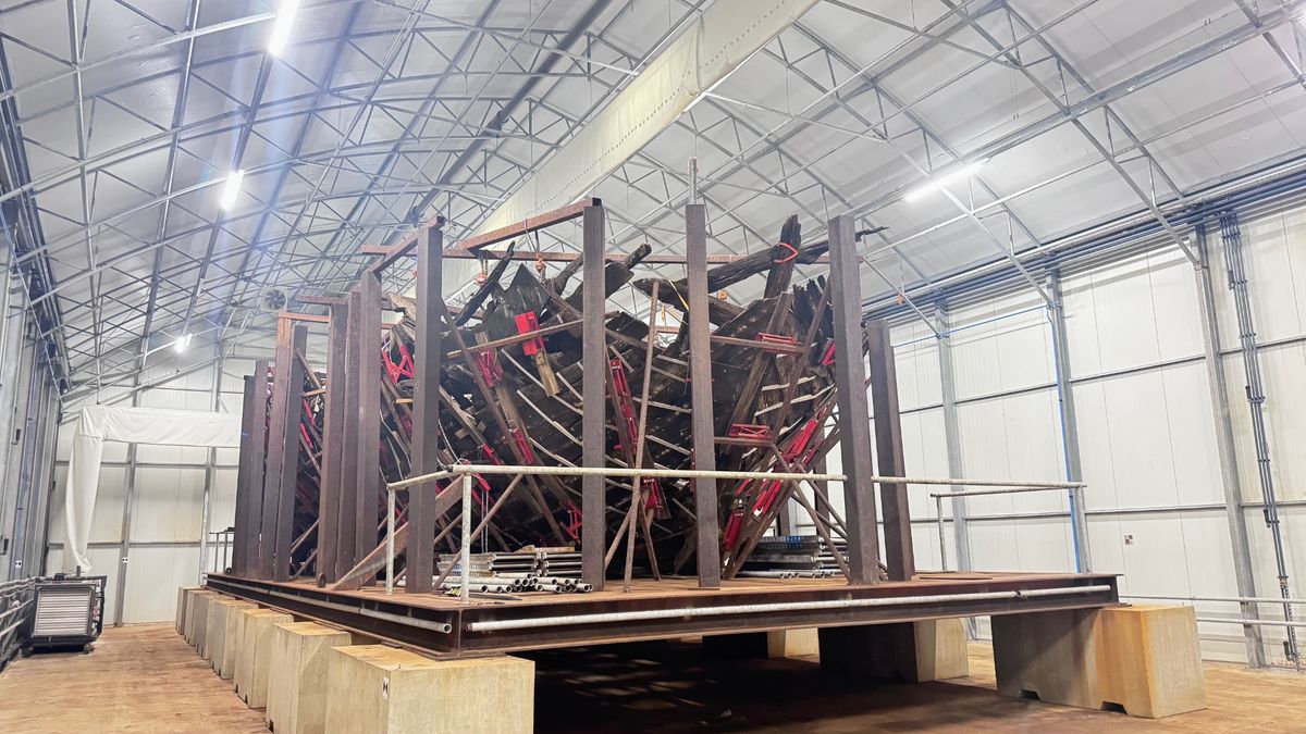 Middeleeuwse handelsschip IJsselkogge na bijna tien jaar klaar voor restauratie