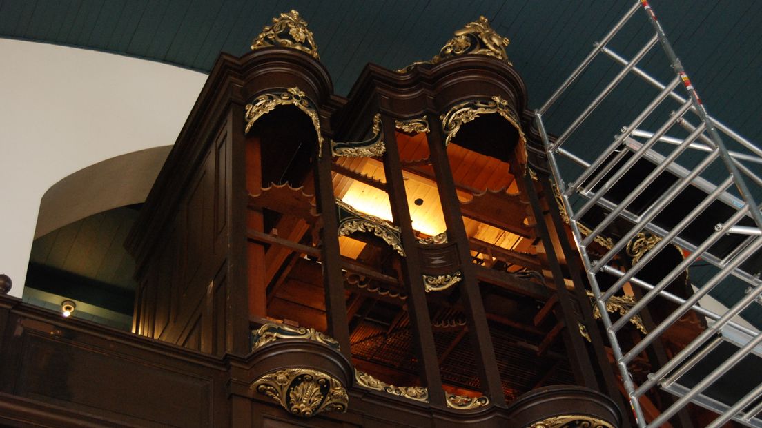 Het orgel (Rechten: HJ Lutgert / Stichting Actie Jozefkerk)