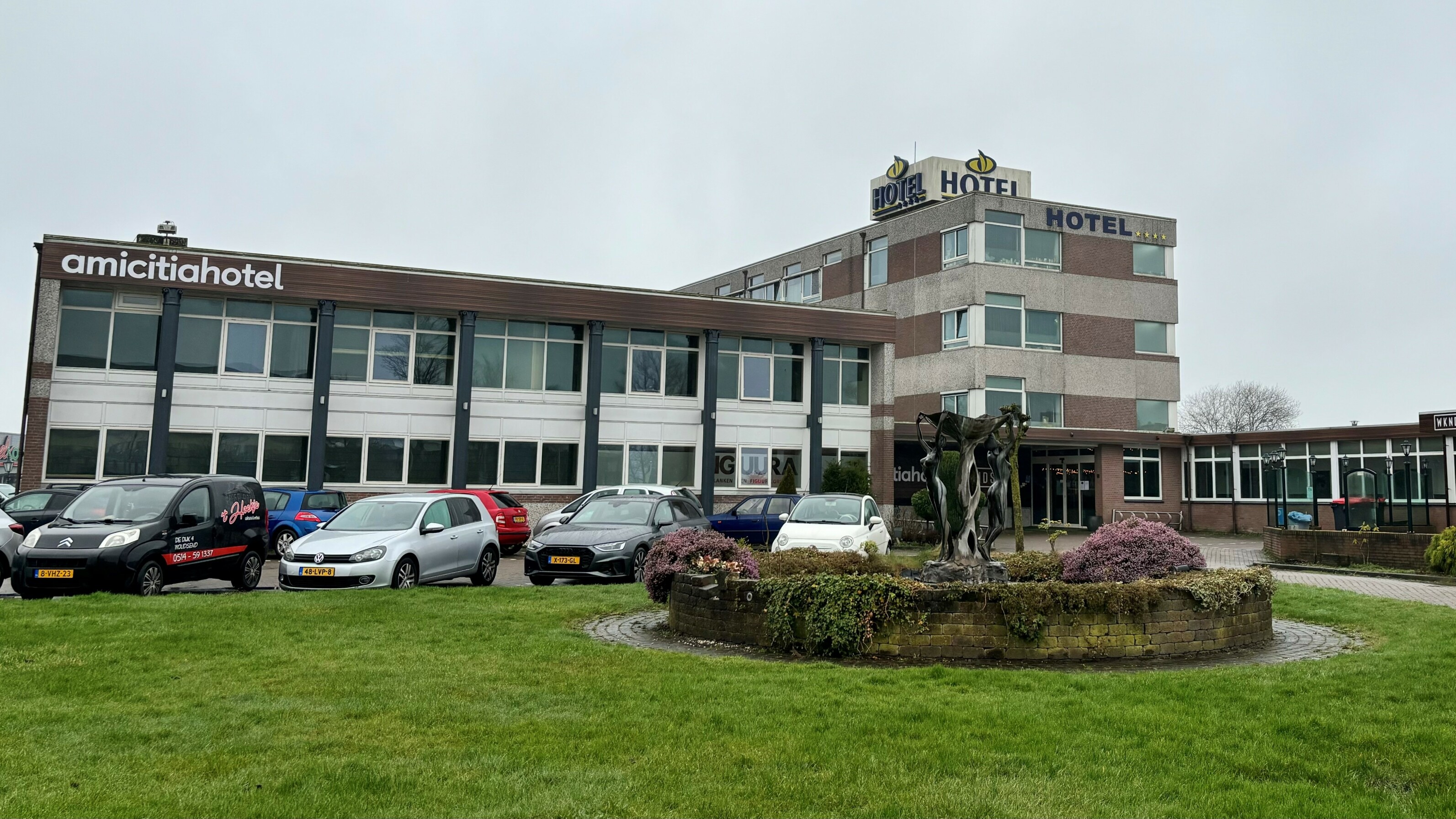 Yn hotel Amicitia wurde 108 Oekraynske flechtlingen opfongen