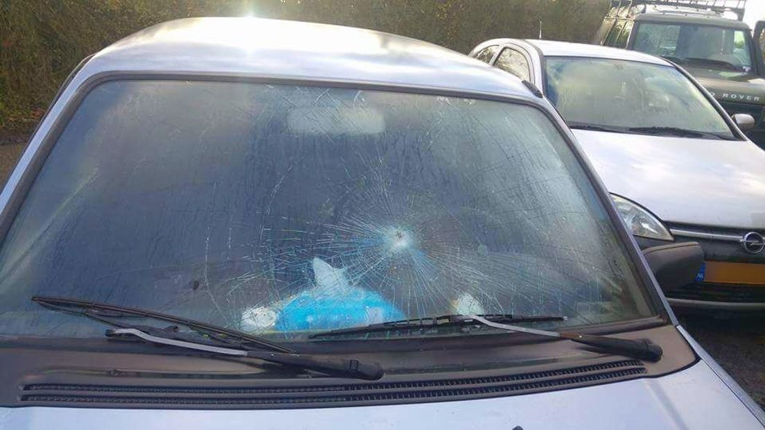 Vandalen beschadigen auto's Nieuwe Vlissingseweg