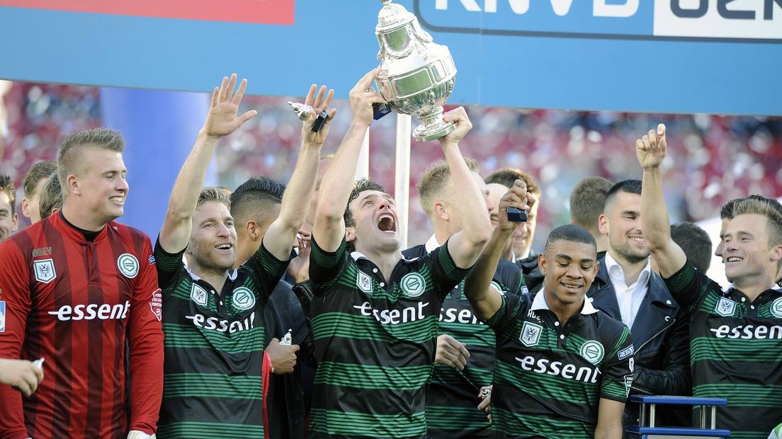 FC Groningen wint de beker (2015)