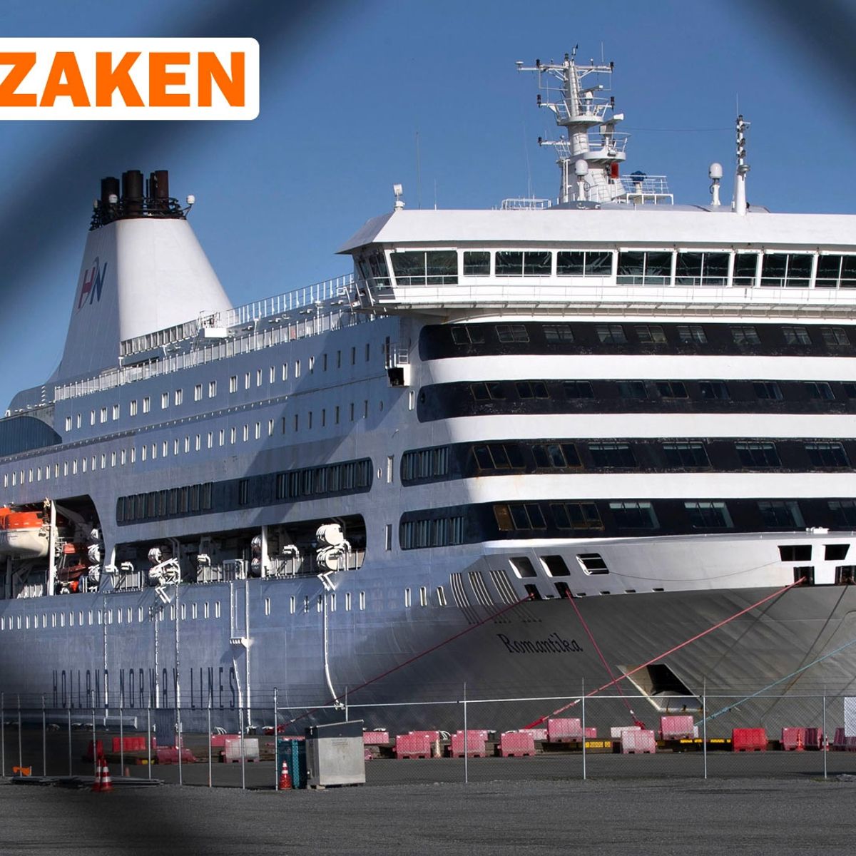 Is de veerboot vanuit de Eemshaven nog welkom in Kristiansand? RTV Noord